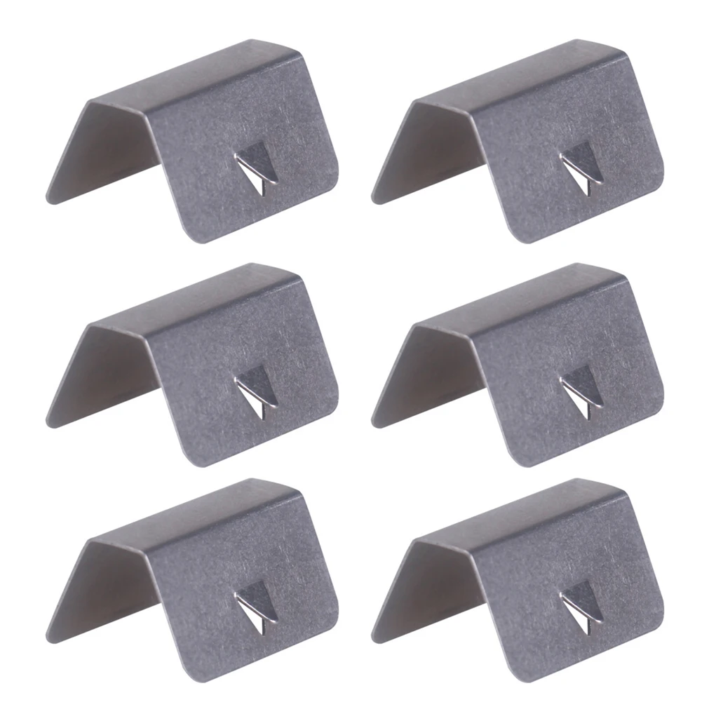 4 / 6 / 8 / 12PCS Wind Rain Deflector Channel New Metal Retaining Clips Fits For BMW For Toyota Car Auto Wind/Rain Eyebrow Clips