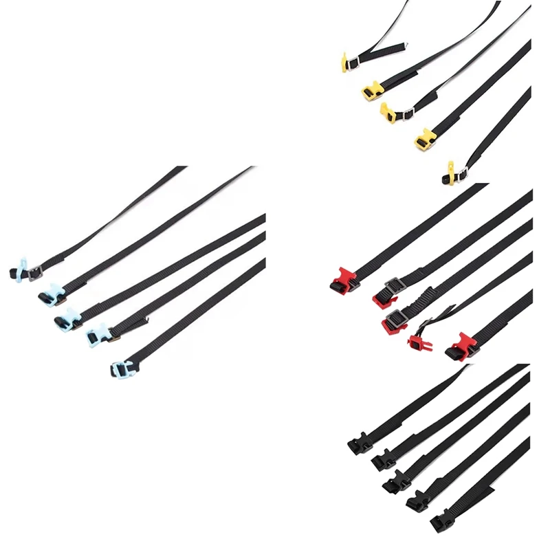 5Pcs RC Car Roof Luggage Rack Rope Decorate Strap For 1/10 RC Crawler Car AXIAL SCX10 Traxxas TRX4 RC 4WD D90