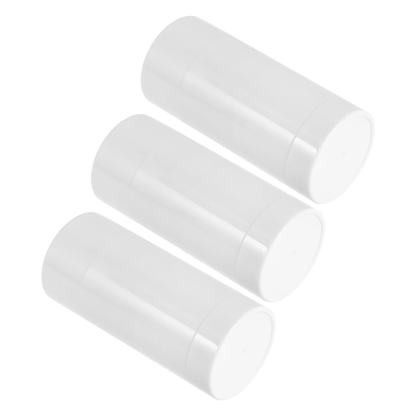 

3Pcs Refillable Deodorants Stick Tubes Compact Twist-Up Containers for Travel DIY Balm Deodorant Lotion Bars Bottle