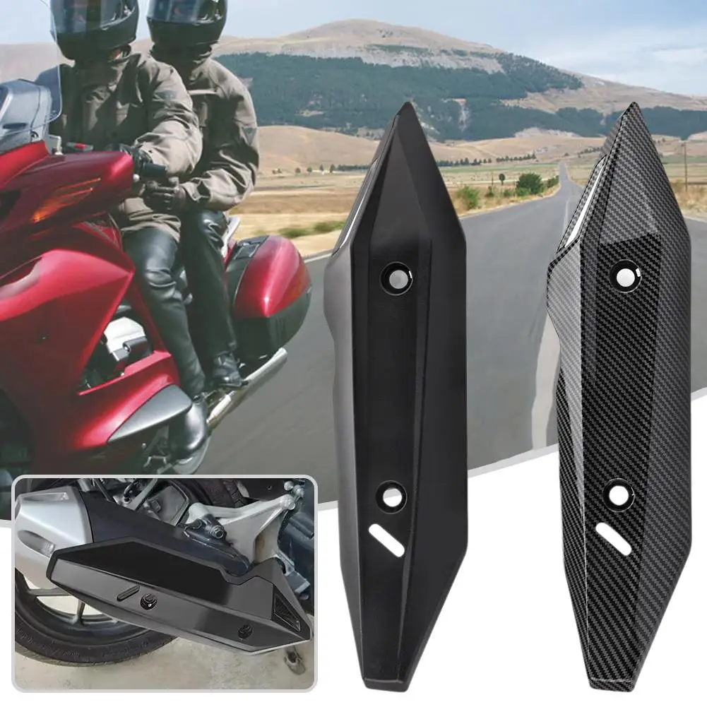 Motorcycle Exhaust Heat Protector Motorbike Exhaust Pipe Cover Muffler Protection Compatible For Voor Click 125i 150i Q3Y5