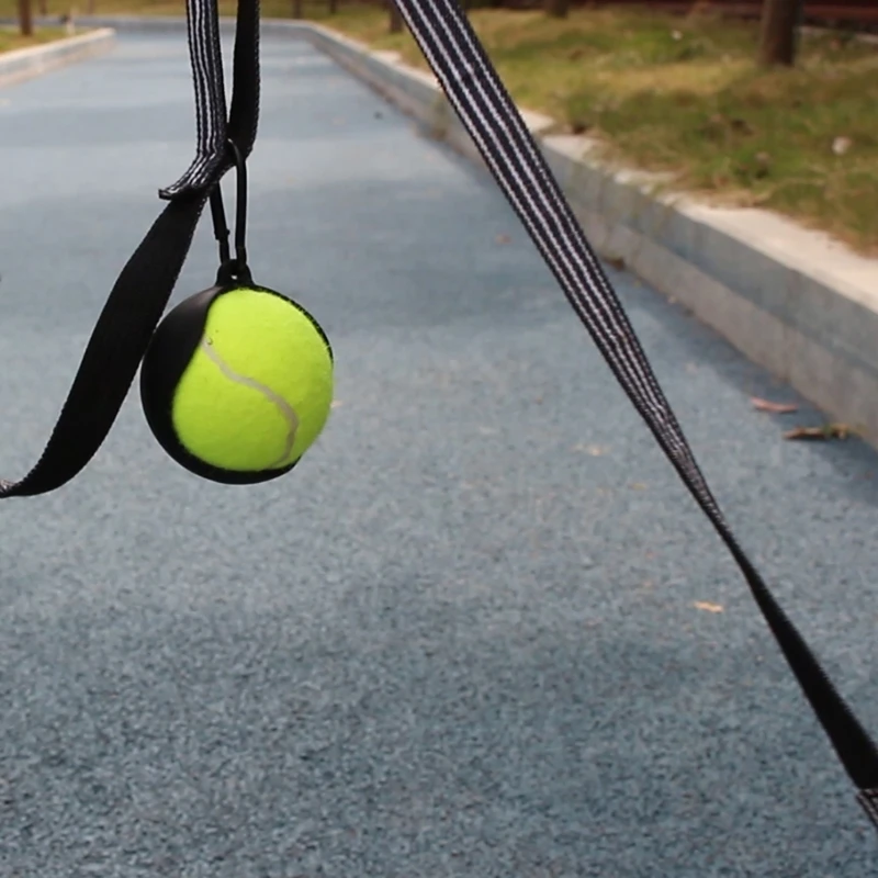 Hands-Free Pet Ball Cover Holder Tennis Ball Holder with Dog Leash Attachment Pet Supplies Fit Standard Tennis Balls PXPD