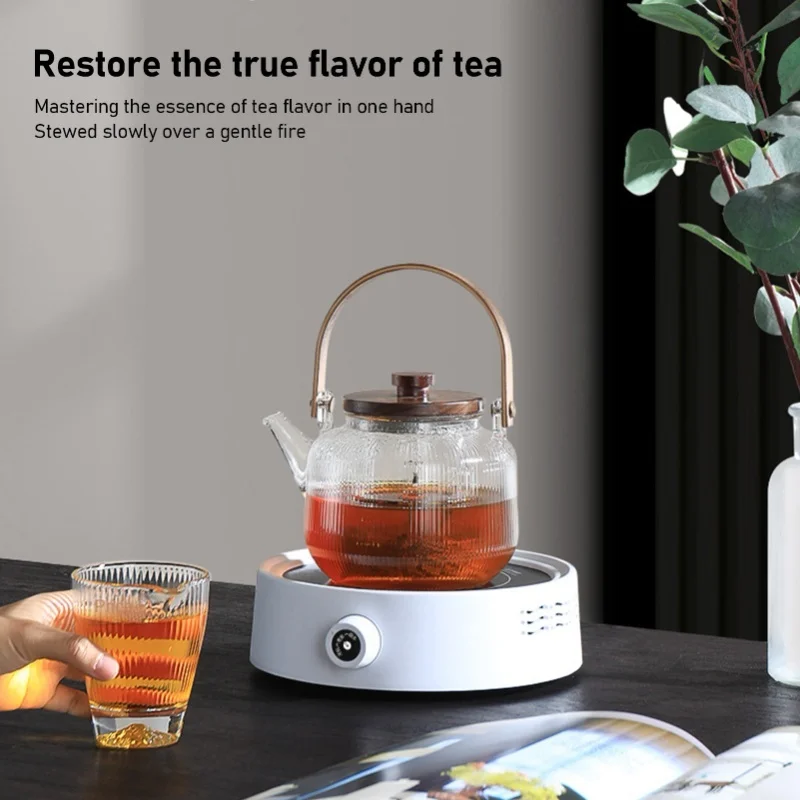 800W Electric Ceramic Stove Multifunctional Hot Plate for Boiling Water Making Tea Coffee Portable Countertop Cooker - view 3