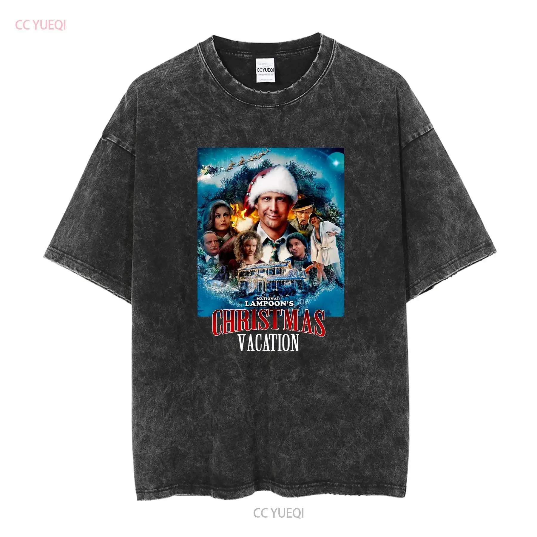 National Lampoon's Christmas Vacation Clark Griswold Family Classic T Shirt vintage Washed designer clothes Slightly