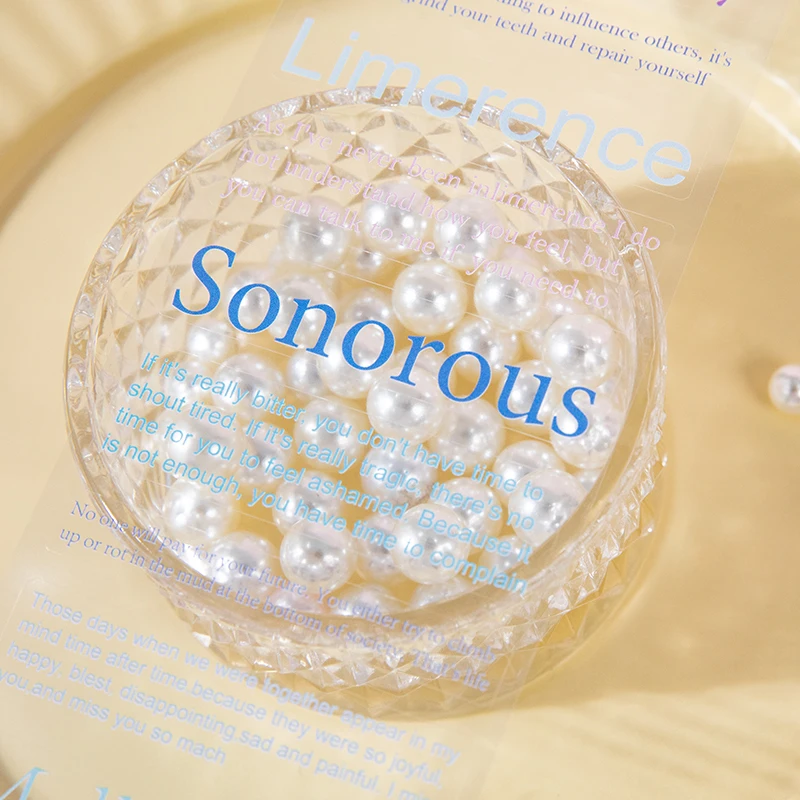 4pcs/Lot Text Note PET Sticker Book