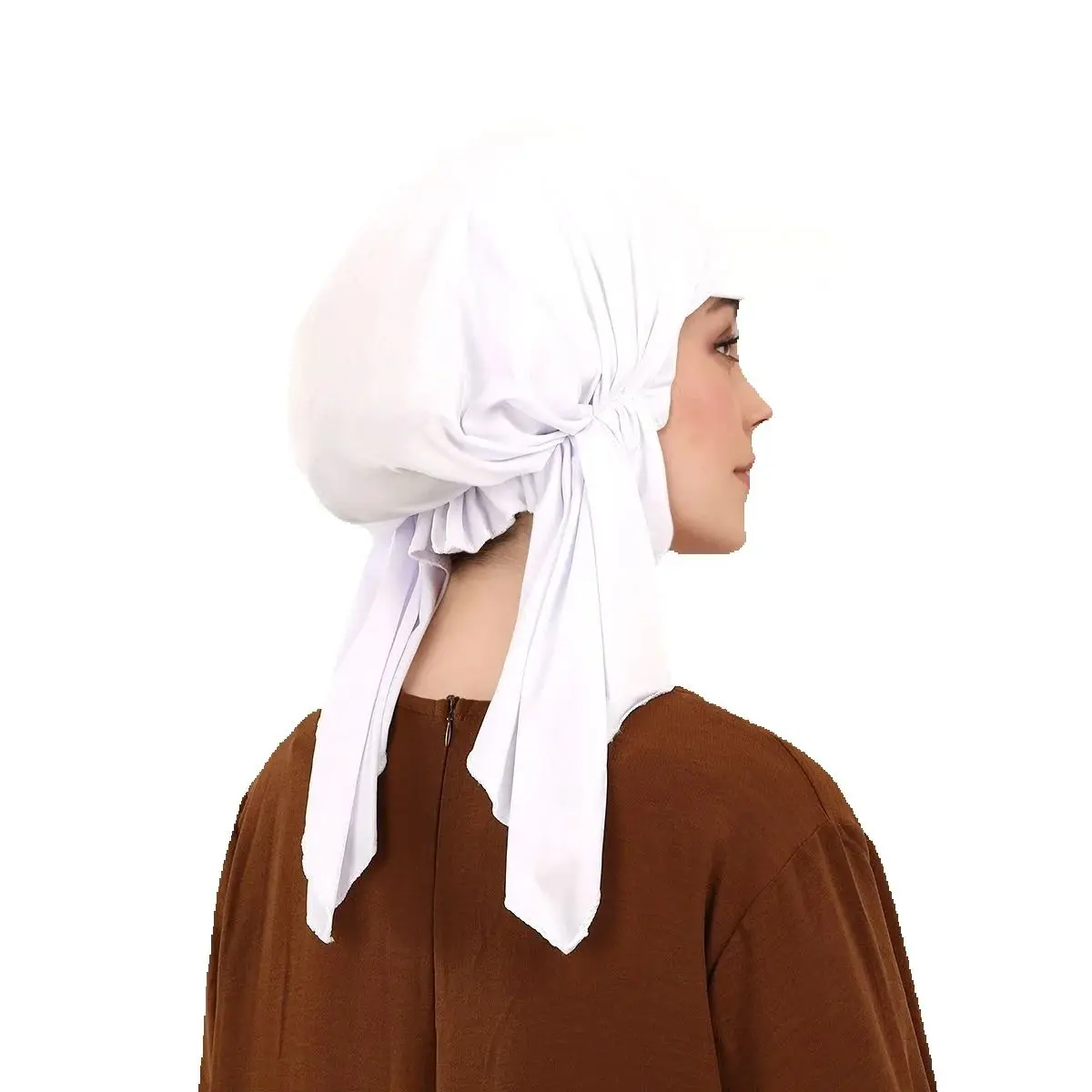 

Мусульманские женщины, бейсболка с козырьком, шляпа с полями хиджаба, предварительно завязанная тюрбан, капот от выпадения волос, химиотерапия, головные уборы, банданы, повязка на голову, тюрбан Mujer