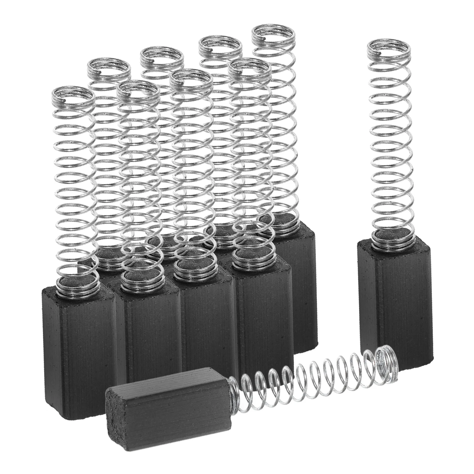 

10 Pcs Carbon Brush Sewing Machine Accessories Electric Motor Parts Small Motor Accessories Graphite Block Replacement Motor