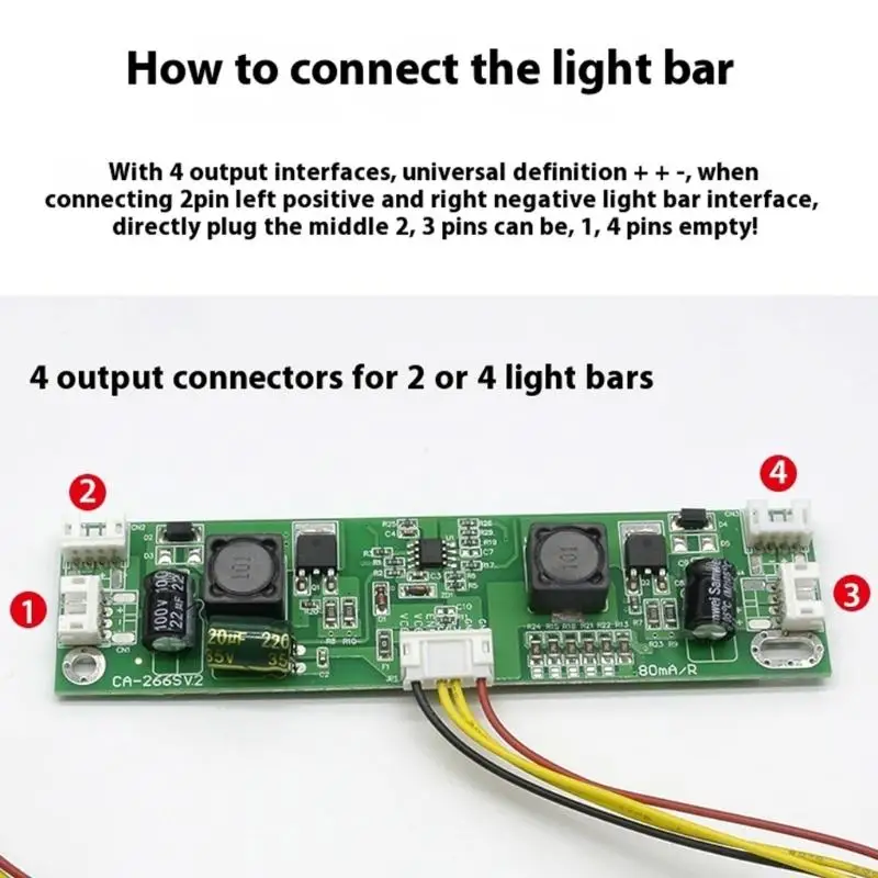 462D LED التلفزيون Backlight Board CA-266S 32-65inch LED Universal Unverter 80-480MA استبدال لوحة التيار الثابت