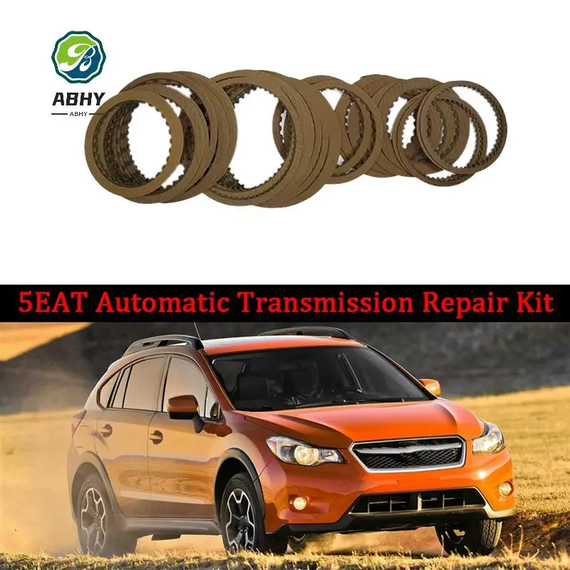 

ABHY-1Set/33Pcs Car 5EAT Automatic Transmission Drivetrain Friction Plates Kit For Subaru Legacy Outback Tribeca 2008-2014