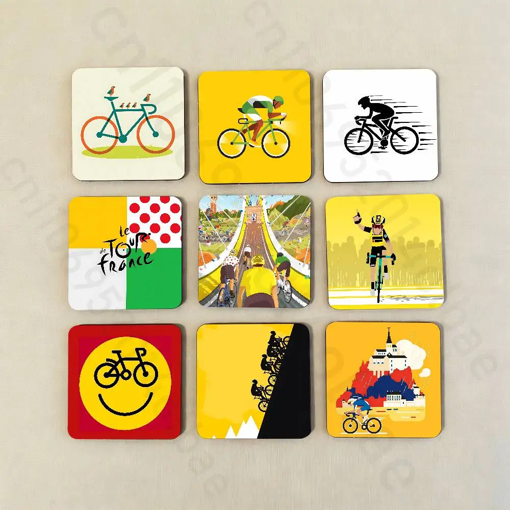 Tour De France Bike Bicycle Fridge Magnets Magnetic Refrigerator Memorial Gifts For Kitchen Office Locker Travel Home Deco
