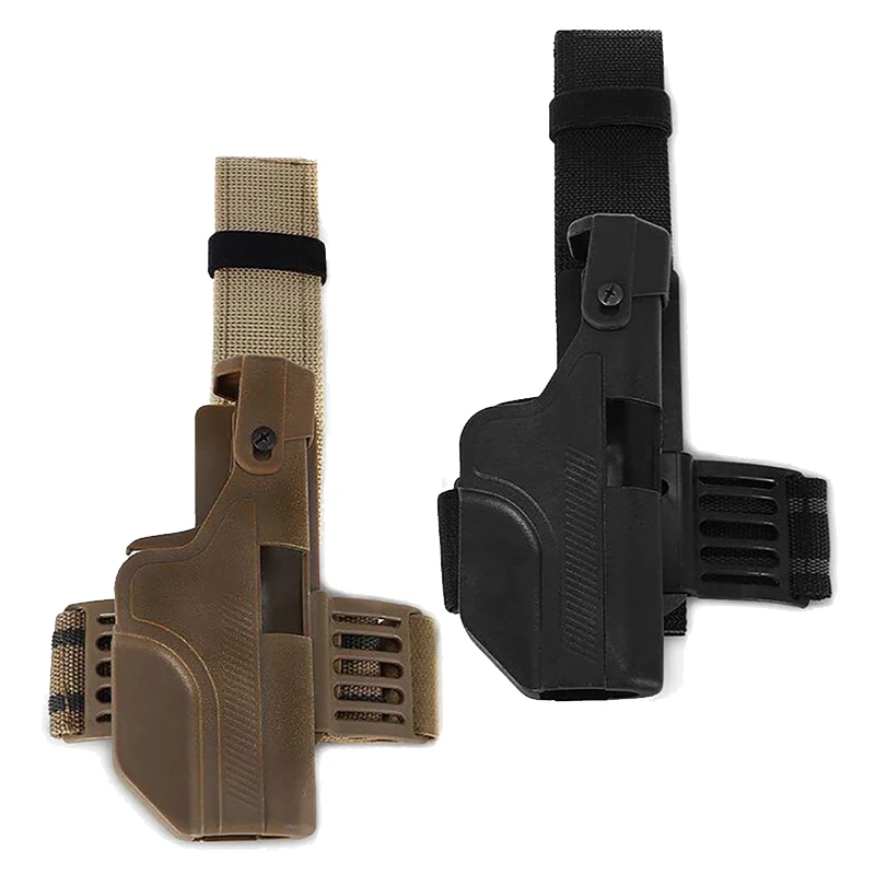 High quality tactical automatic loading pistol outdoor training equipment Glock 17 19 23 pistol level 3 lock leg thigh pistol