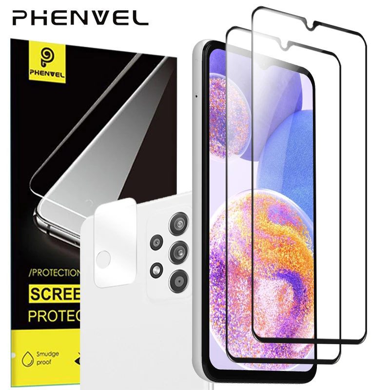 Oleophobic Protective Glass For Samsung Galaxy A33 Full Cover Screen Protector For Galaxy A33 Tempered Glass