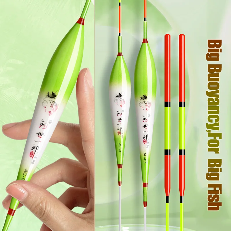 

Fishing Floats Eye-catching Bobbers Carp Crucian Fresh Water Buoy Hand Pole Fishing Tackle Accessories