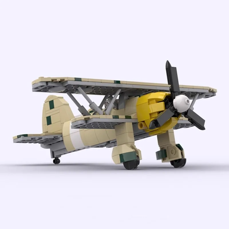 

MOC военный самолет, военное оборудование, строительные блоки, детские собранные игрушки, модель истребителя Сокол, сделай сам, подарок на день рождения для мальчика, орнамент