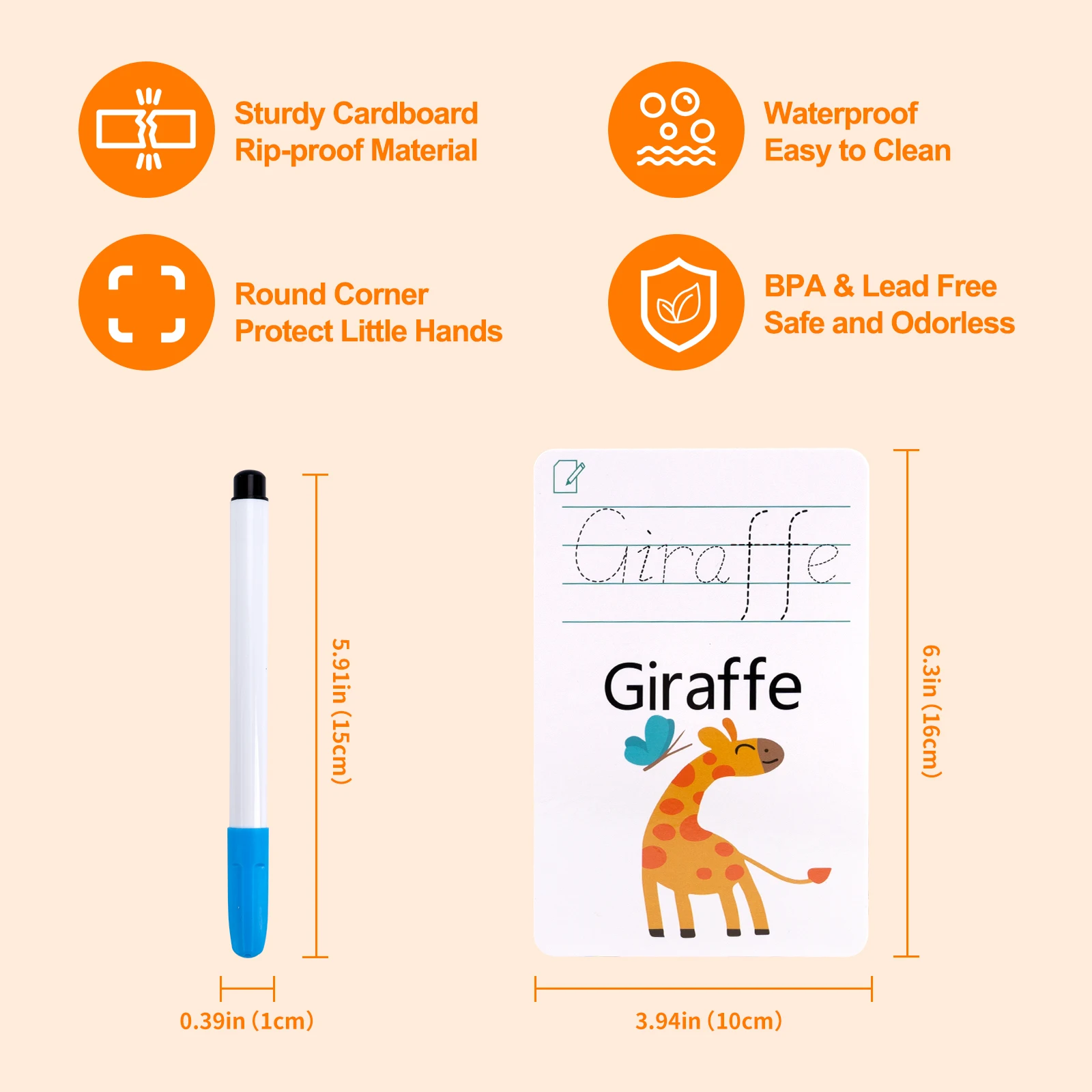 Cartões flash para educação infantil, cartões de reconhecimento de palavras em inglês, cartões flash visuais coloridos, ferramenta de ensino, presentes para meninos e meninas