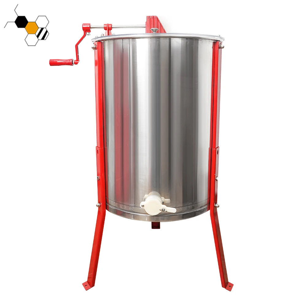

Food Grade Stainless Steel Manual Honey Centrifugal Extractor
