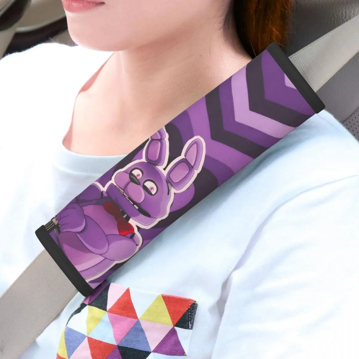 

FNAF At Freddys Soft Seatbelt Cover for Car Truck Seat Belt Shoulder Pad 2 Pack