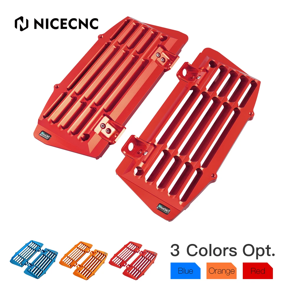 

NICECNC For GasGas EX EC MC 125 250 300 EXF ECF MCF 250 300 350 400 450 2021-2023 KTM Husqvarna Radiator Guard Cover Protector