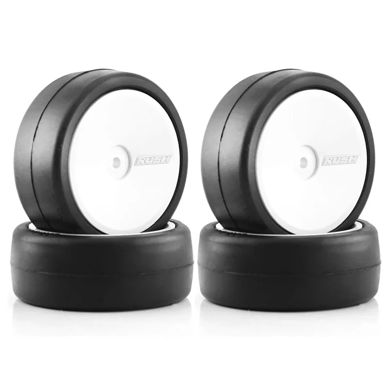 

A72I 1/10 RC Racing Car Tire Hot Melt Tyre Wheel For TT01 TT02 XV01 TA06 PTG-2 1/10 RC Car Upgrade Parts