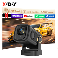 XGODY 4K HD 300ANSI Projector Cinema Bluetooth WiFi 1080P Android Home Theater Smart