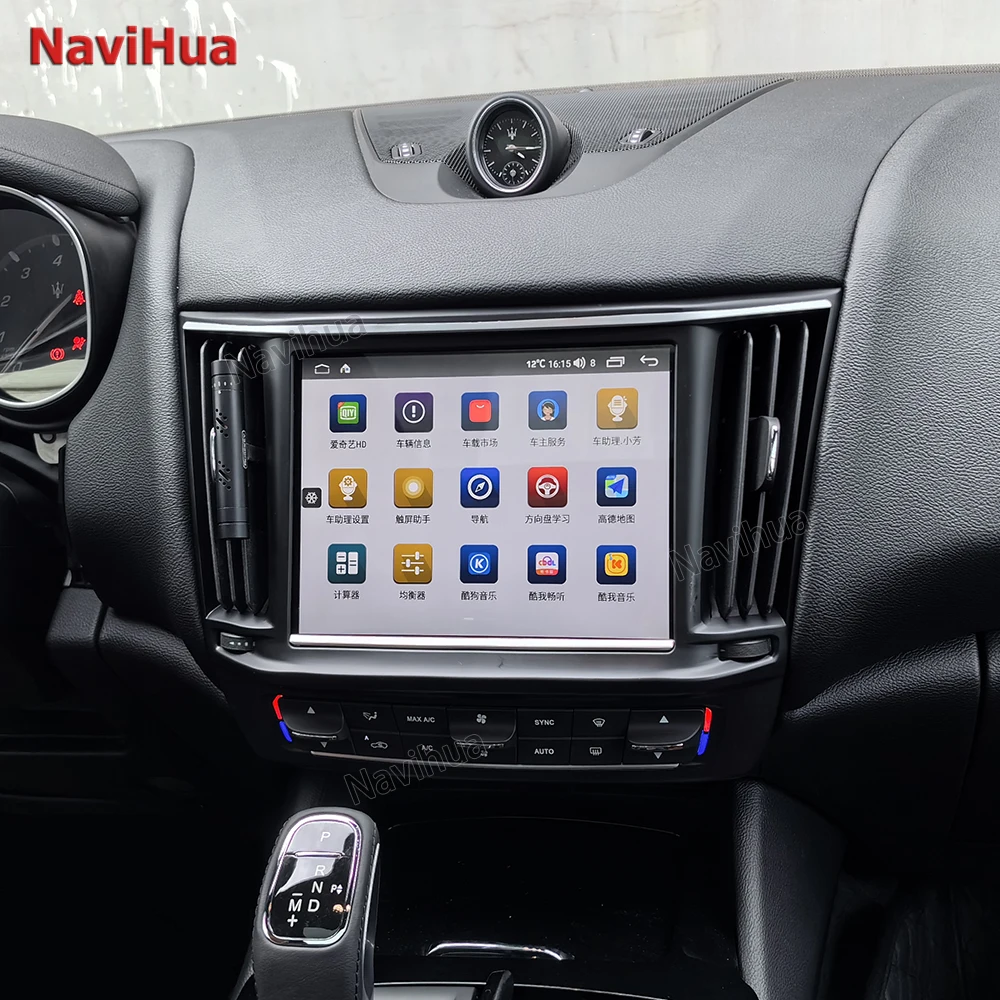 

For Maserati Levante Multimedia Android Car Stereo Radio Carplay Automotive Headunit Screen GPS Navigation Player New Upgrade