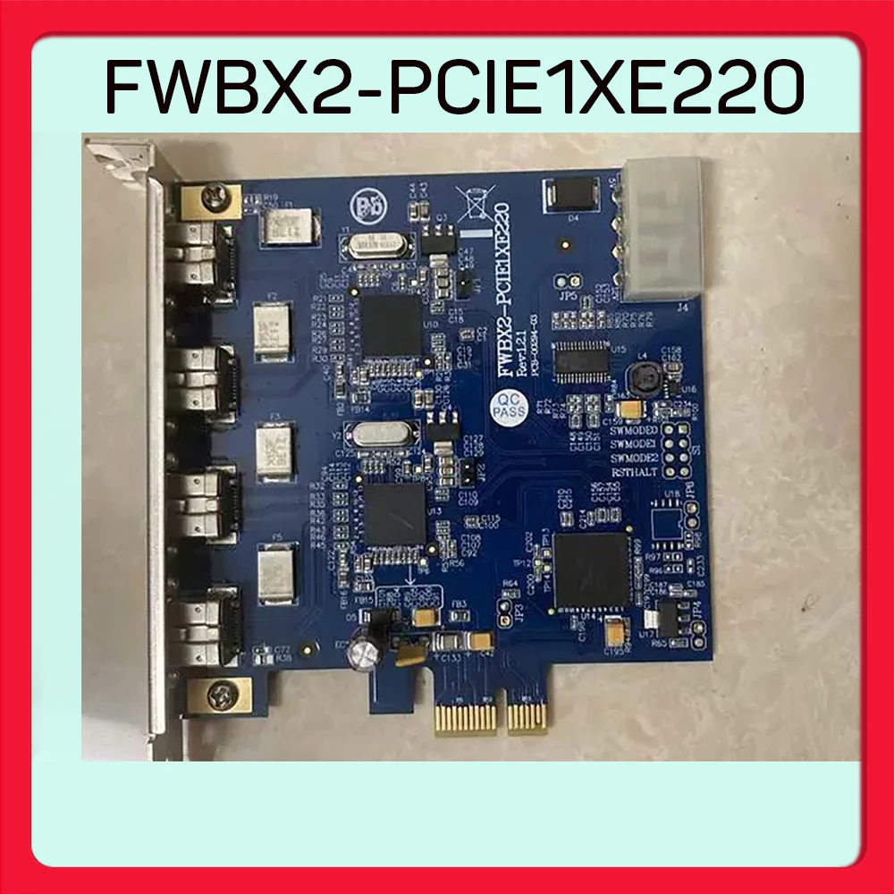 For IOI Image Acquisition Card 4 Interface 1394B FW643 FWBX2-PCIE1XE220