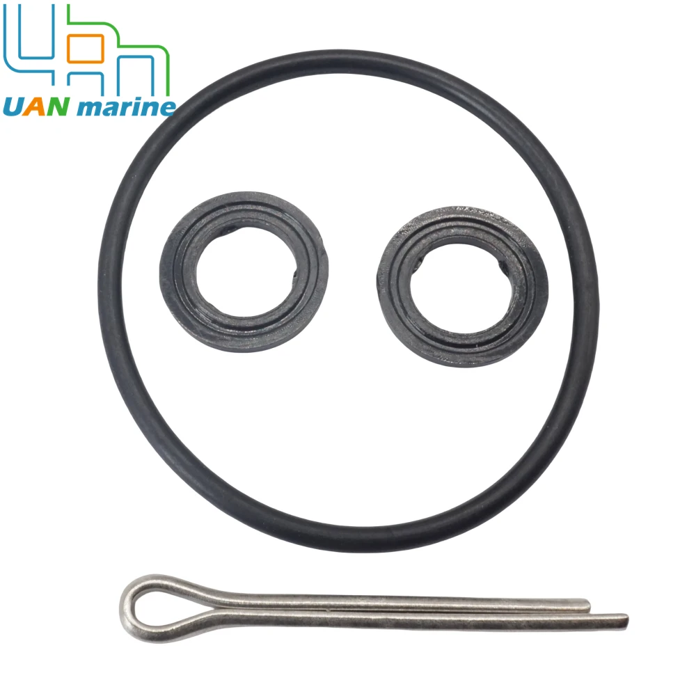 09282-12008 09282-12003 09280-49002 Lower Unit Seal Kit with Prop Shaft Oil Seal O-Ring Gasket for Suzuki Outboard 09168-10022