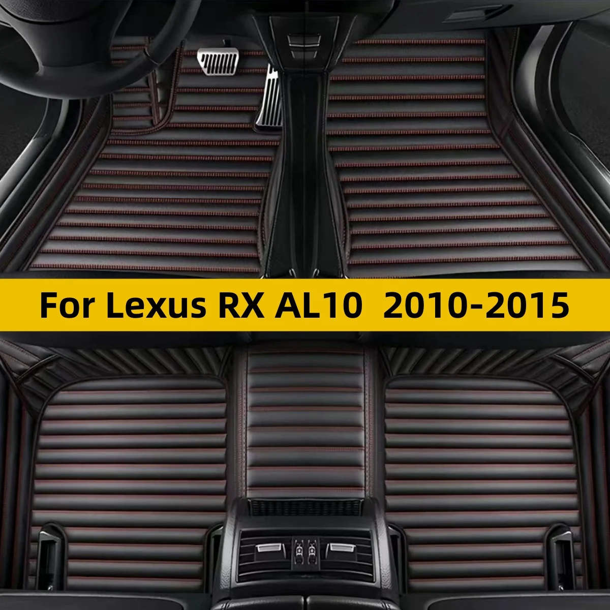 5 Seats Car Floor Mats Fit For Lexus RX AL10 2010 2011 2012 2013 2014 2015 Car Floor Mats For Men Women Car Accessories