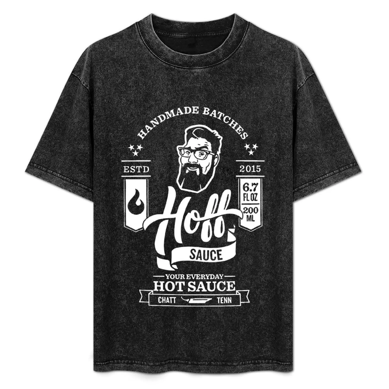 

Hoff Sauce - Your Everyday Hot Sauce T-Shirt Casual Holiday Short Sleeve Tee