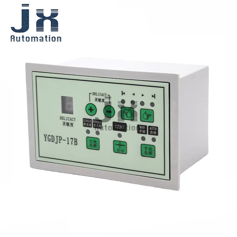 

Автоматический фотоэлектрический контроллер коррекции переменного тока 220 В YGDJP-11A/YGDJP-17B Система коррекции натяжения для машин для изготовления пакетов