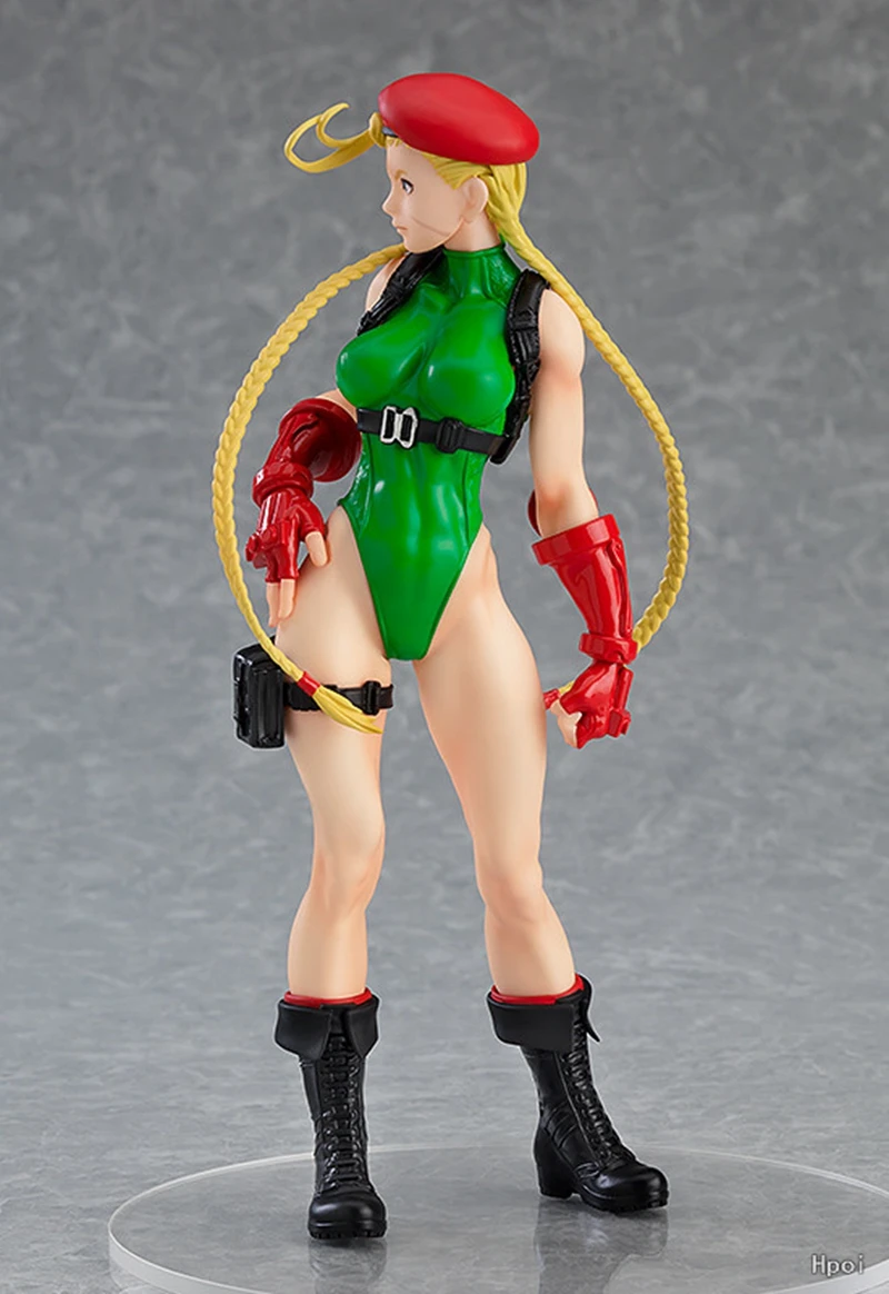 17cm Street Fighter Game Anime Figure POP UP PARADE Sexy Girl Cammy White Action Figure Adult Collection Model Doll Toys Gifts