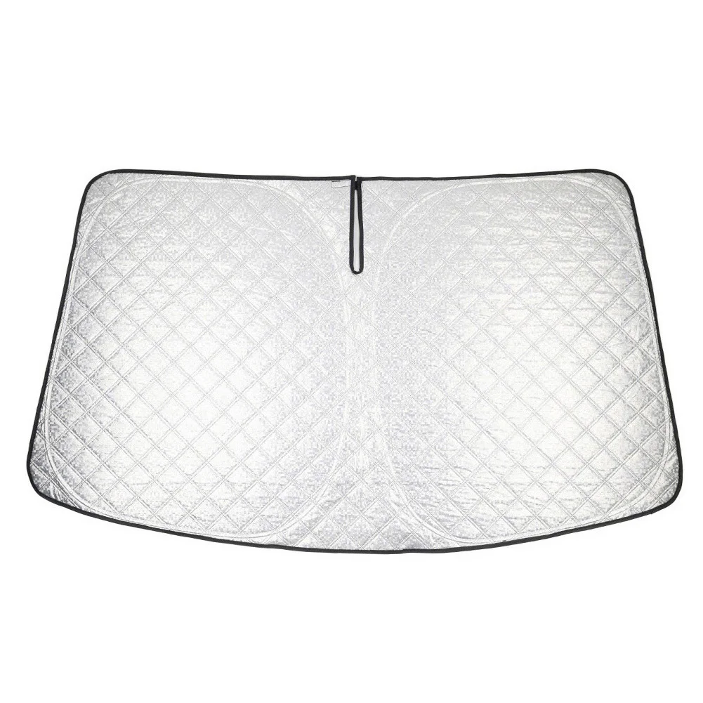 Foldable Sunshade Cover Car Windshield Sun Shade Visor Protector For Ford Super Duty F250 F350 F450 F550 2017-2022