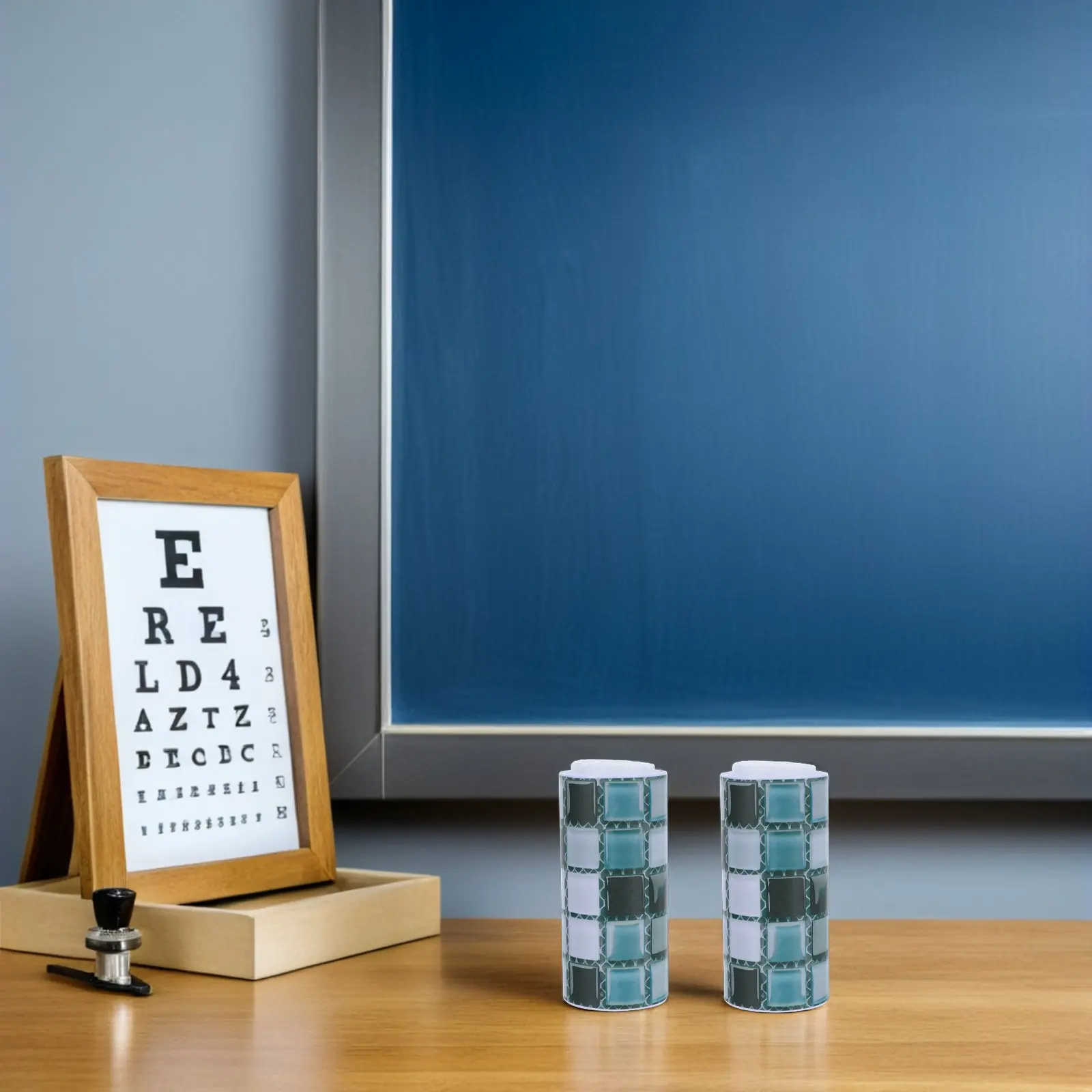 2 Rolls Checked Bulletin Board Borders Self-Adhesive Peel Stick Wall Chalkboard Sticker Notice Boards Trim School Office Holiday