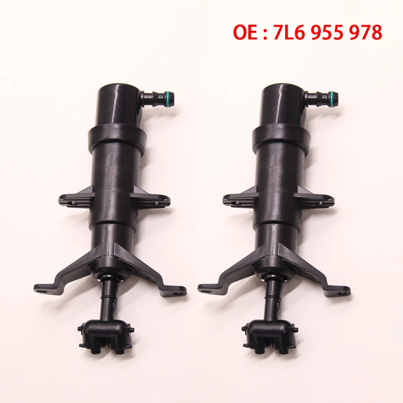 

OE 7L6955978 7L6955103 7L6955104 Right Headlight Washer Lift Cylinder Spray Nozzle Jet for VW Touareg 2002 2003 2004 2005 2006