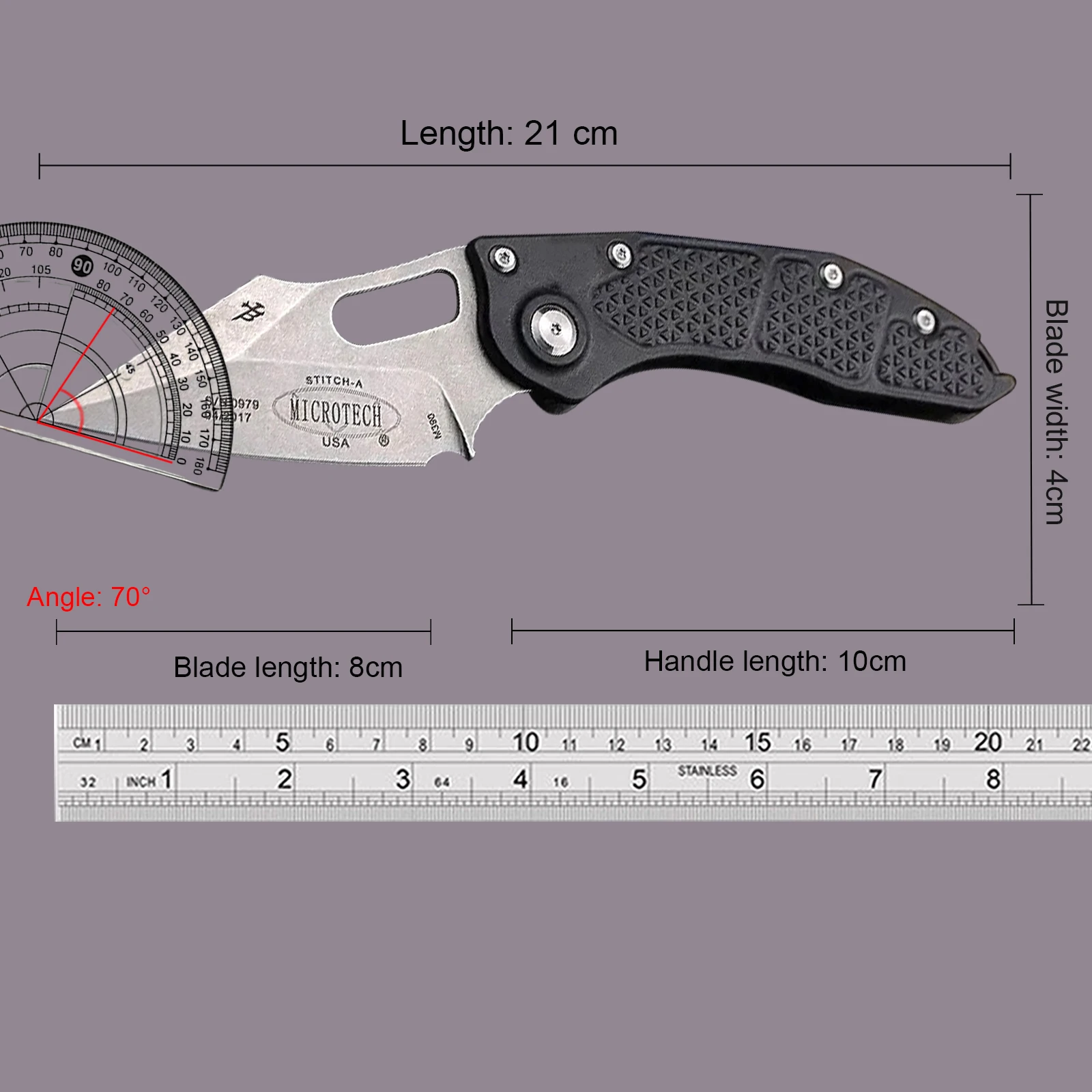 USA-M390 High-end sharp tactical folding knife Outdoor camping hiking pocket folding knife Home multipurpose tool knife