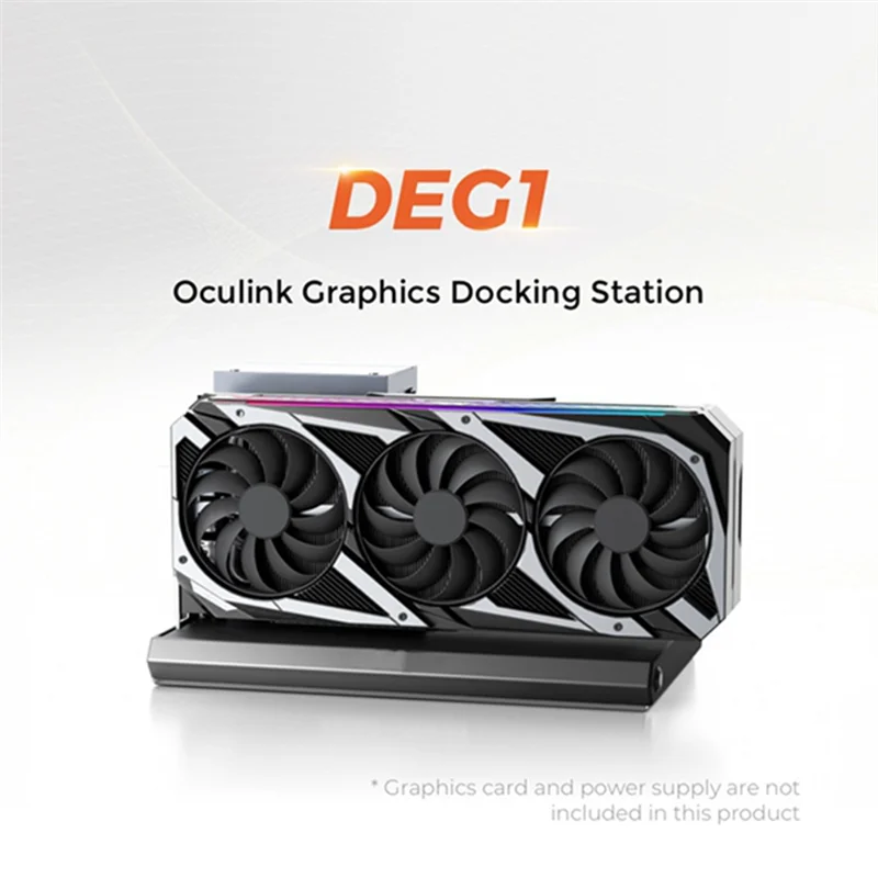 

ABAC-DEG1 Oculink Графическая внешняя док-станция для графического процессора Pcie4.0X 4, интерфейс расширения, поддержка стандартных блоков питания ATX SFX