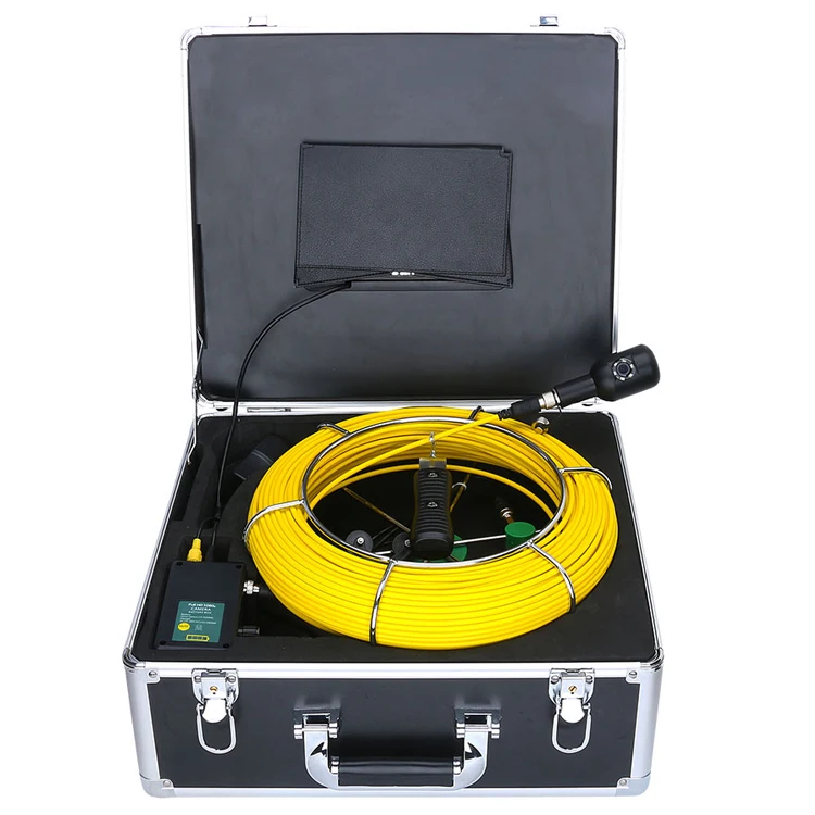 Industrial Sewer Pipe Endoscope Dual-lens Downhole Inspection Camera System