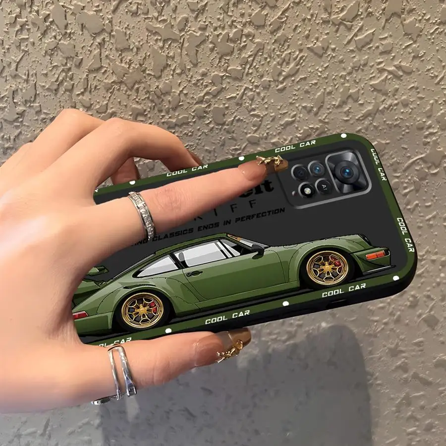 Case for Xiaomi Redmi Note 10S 11 13 12 Pro Plus 10 9 8 Pro 9s 12S 11S Soft Back Phone Cover JDM Tokyo Drift Sports Car COOL