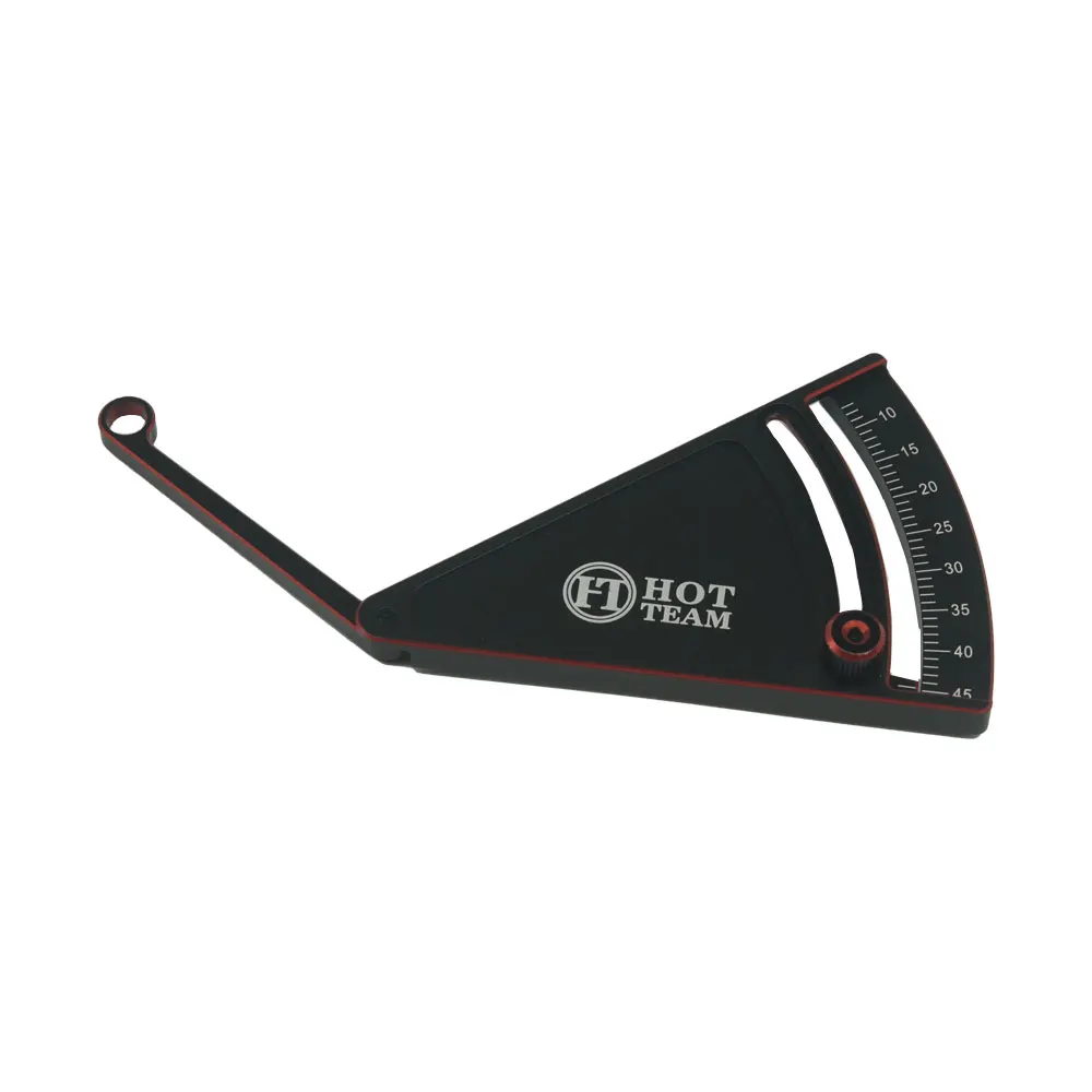 RC On Road Car Ride Height Gauge 10-45mm Black Red
