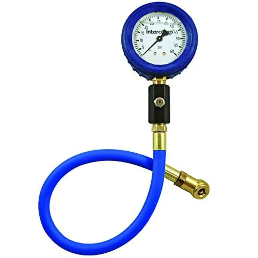 360067 2.5 060 PSI Liquid Filled Deluxe Air Pressure Gauge