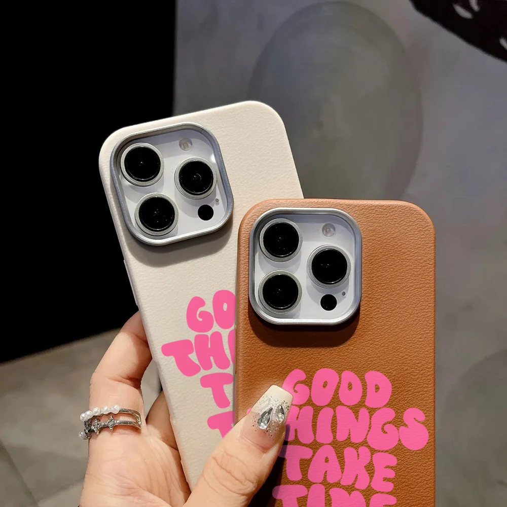 Luxuriöse Hülle mit Glückszitaten für iPhone 16 Pro Max, iPhone 17, 11, 12, 13 ProMax, 14, 15, 16 Plus, 7, XS, XR, stoßfeste Schutzhülle – Detail 17
