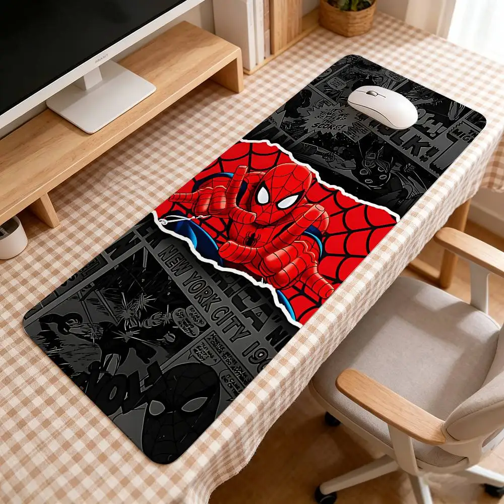 Cool-S-spider-Man-S Kawaii Mouse Pad Large Rubber Keyboard Mouse Carpet Anti-slip Gamer Mouse Pad Laptop HD PC Mousepad