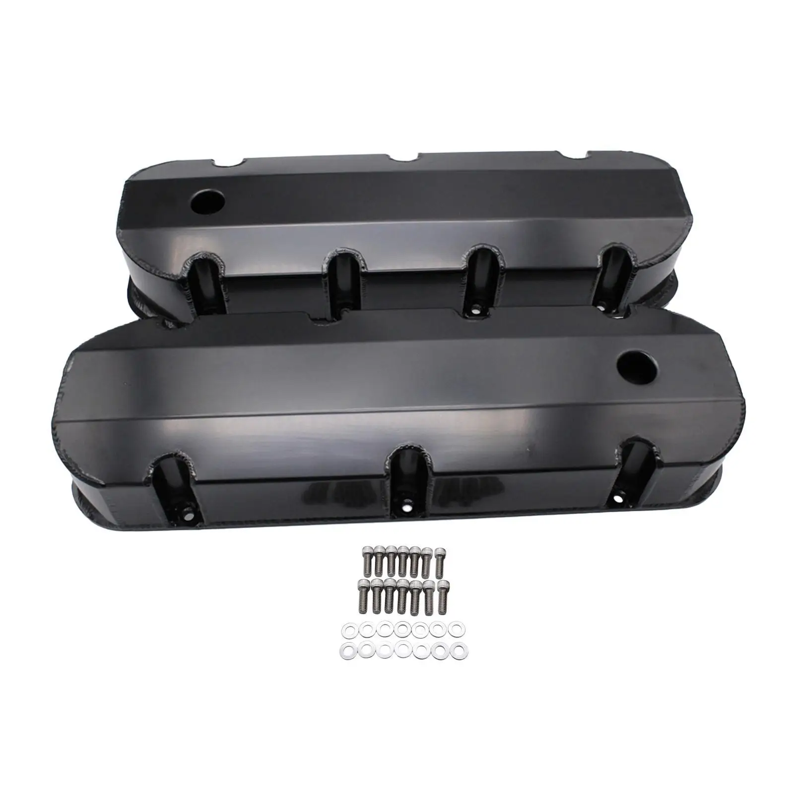 

Black Fabricated Tall Valve Covers Bonnet for Chevy Bbc 396 427 454