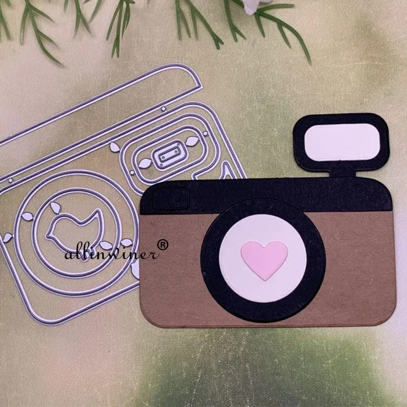 New Camera pocket decoration Metal Cutting Dies for DIY Scrapbooking Album Paper Cards Decorative Crafts Embossing Die Cuts