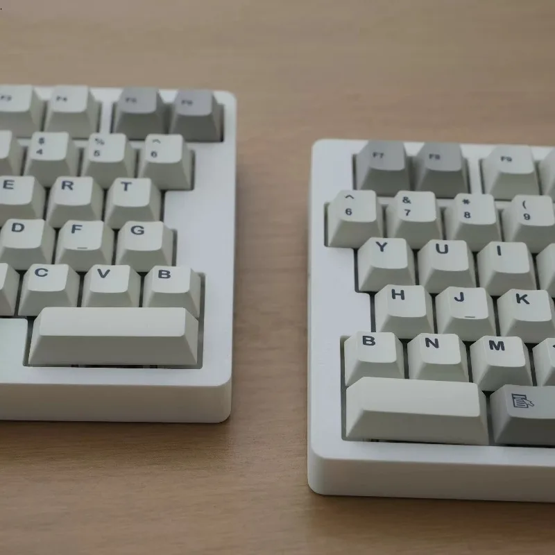 Wireless Split Mechanical Keyboard 2.4G Ergonomic Split Hot-swappable 84 Keyboard Reconstruction Mahjong sound