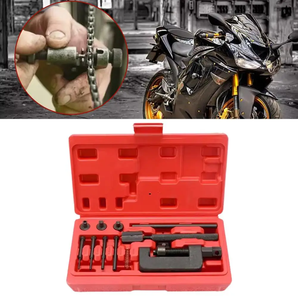 

Bicycle Chain Cutter Splitter Breaker Repair Rivet Pin Tool Link Disassembly Repair Device Cutting Remover H2w4