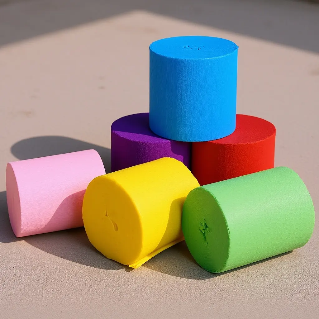 6 Rolls Crepe Paper…