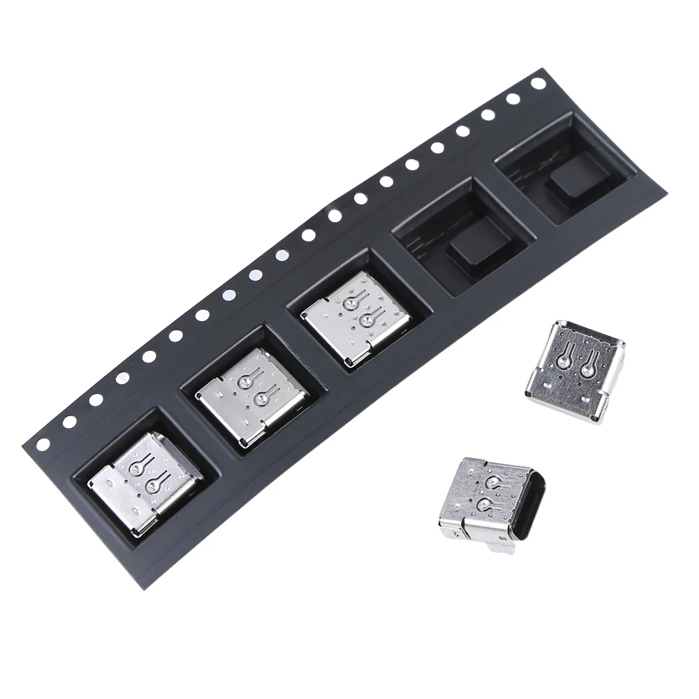 5 قطعة منفذ مقبس شاحن من النوع C لوحدة تحكم Xbox Series X/S منفذ شحن إمداد الطاقة منفذ مقبس توصيل شاحن من النوع C