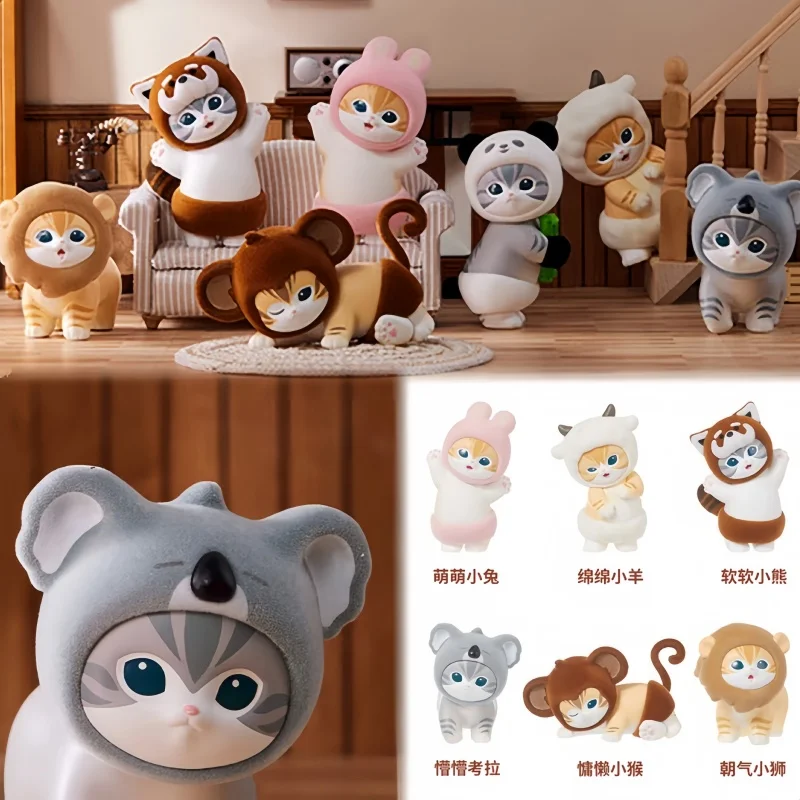 

Hot Furry Party Blind Box Mofusand Series Figure Blind Bag Guessing Bag Trendy Decorat Pendant Toys Ornament Birthday Doll Gifts