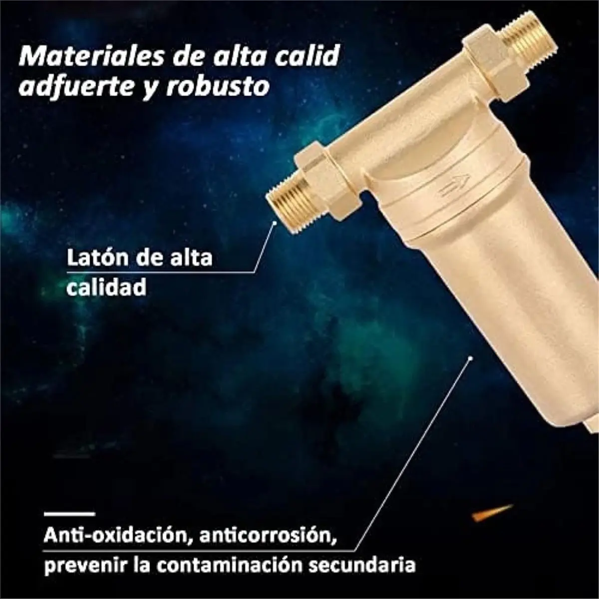 Water Pre-Filter for Well Water Hose - Siphon Pre-Filter Hot Water Filter,Sediment Filter Water Filter Purifier System