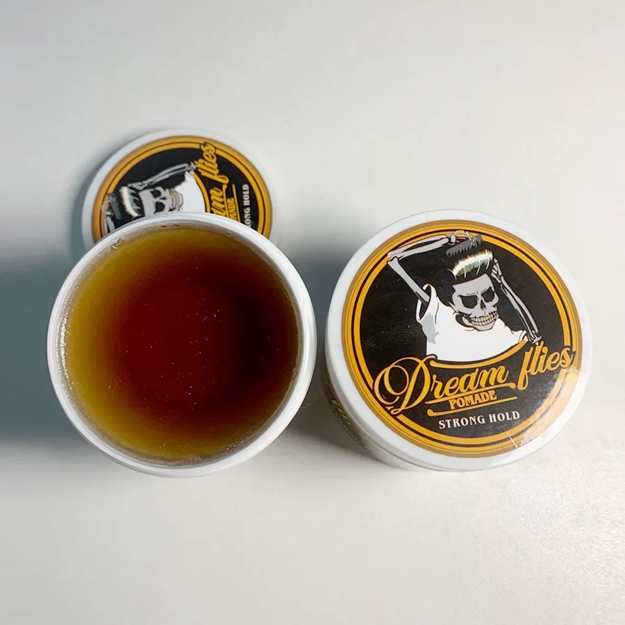 

Vintage Style Hair Pomade for Men - Strong All Day Hold, Classic Shine & Slick Back Look, Water-Based, Non-Greasy